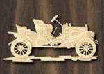 1908 BUICK RUMBLE Scroll Saw Pattern  (F)