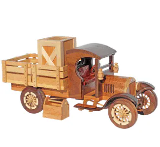 1925 Model T Ford Truck Design Scroll Saw Pattern