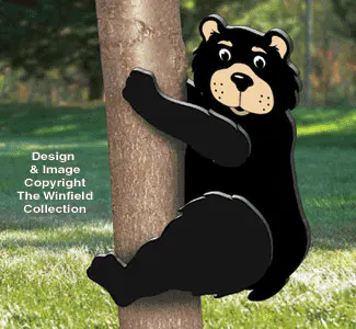 3D Climbing Bear & Black Bear Family Pattern Set (Z-2082 & Z-2083)(W)