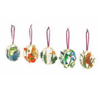 3D Globe Ornaments Set #2 Project Patterns