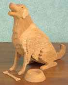 3D GOLDEN RETRIEVER Scroll Saw Pattern  (F)