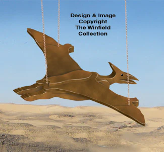 3D Pterodactyl Pattern