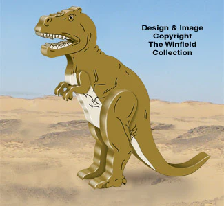 3D T-Rex Pattern