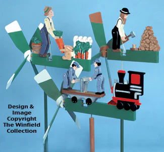 5 Wild Action Whirligigs Wood Project Plan