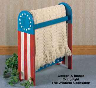 Americana Quilt Rack Woodcraft Pattern(F)