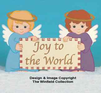 Angel Sign Woodcraft Pattern