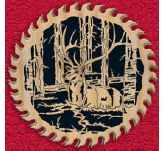 Autumn Elk Circular Saw Project Pattern