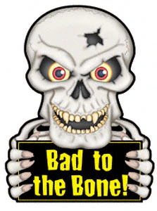 Bad Skull Magnet