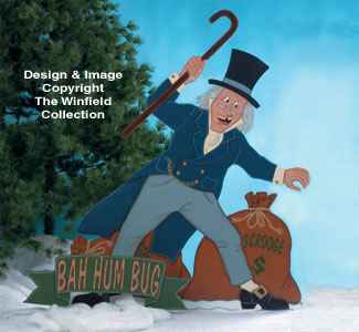 Bah Hum Bug!!  Woodcraft Pattern(F)