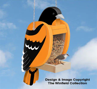 Baltimore Oriole Bird Feeder Pattern
