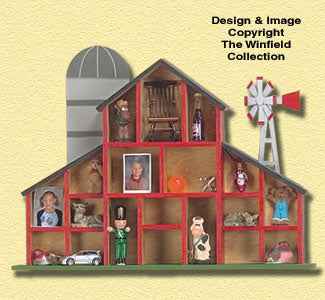 Barn Shadowbox Woodcrafting Pattern(F)