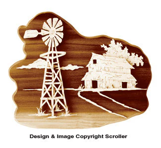 Barn & WindMill Project Pattern - Downloadable
