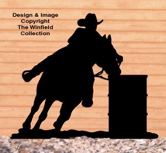 Barrel Racer Shadow Wood Plan