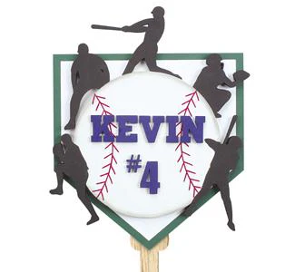 Baseball Yard Stake Project Pattern