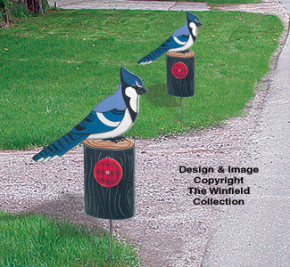Blue Jay Driveway Marker Pattern(F)
