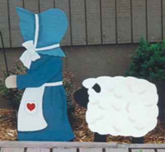 Bo Peep & Sheep Pattern  (F)