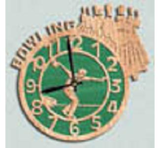 Bowling Clock Project Pattern