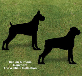 Boxer Shadow Woodcrafting Pattern(F)