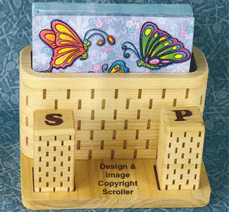 Brick Salt & Pepper Shakers/Napkin Holder Pattern