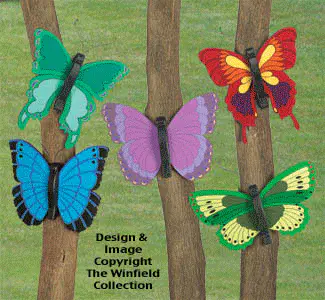 Butterflies Woodcraft Pattern Set (YD189 & 192)