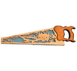 Cabin By The Lake Hand Saw Project Pattern(F)