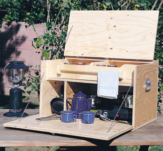 Camp Kitchen Woodworking Plans