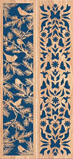 Cardinal/Butterfly Inserts for Toilet Tissue Cabinet Project Pattern
