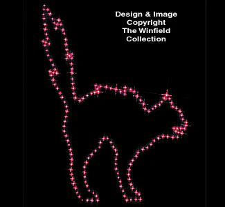 Cat Nite-Lite Woodcraft Pattern(F)