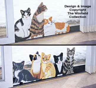 Cat Sliding Door Locks Wood Pattern(F)