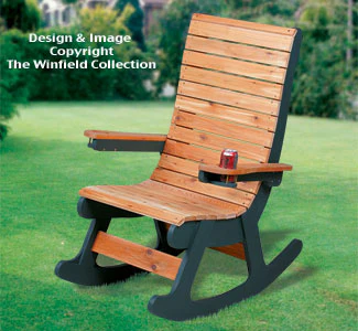 Cedar Rocker Woodworking Pattern