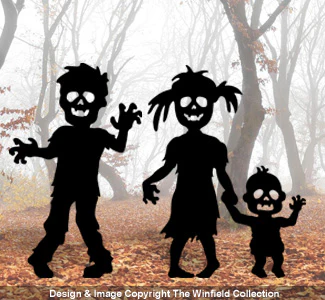 Child Zombie Woodcraft Pattern