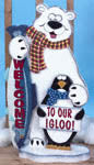 Chilly Welcome Woodcraft Pattern