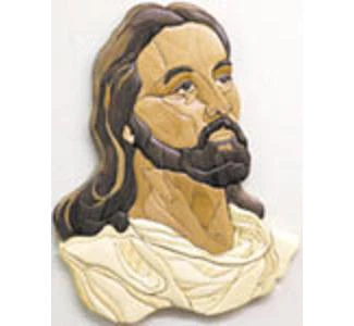 Christ Intarsia Scroll Saw Pattern