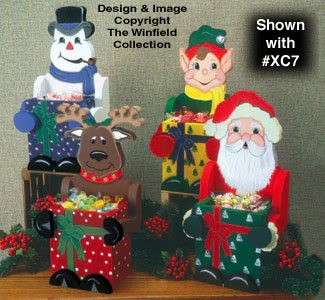 Christmas Candy Boxes Pattern #2(F)