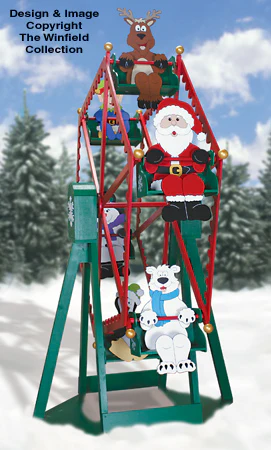 Christmas Ferris Wheel and Riders Plan Set [A & B]