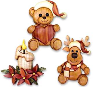 Christmas Intarsia Ornament Patterns