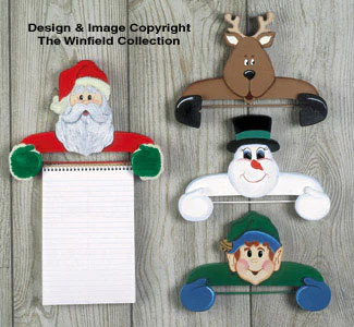 Christmas List Holders Pattern(F)