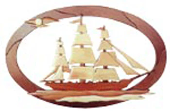 Clipper Ship Intarsia Project Pattern(F)