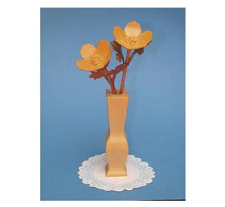Compound Cut Buttercup Flowers & Vase Project Patterns