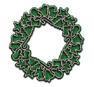 Cookie Cutter Door Wreath Project Pattern