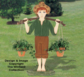 Country Boy Planter Woodworking Plan(F)