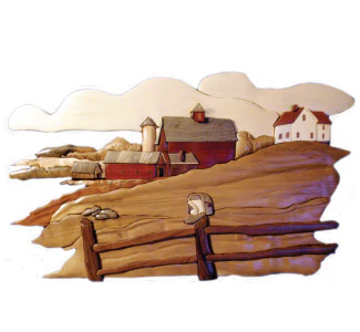 Country Life Intarsia Project Pattern