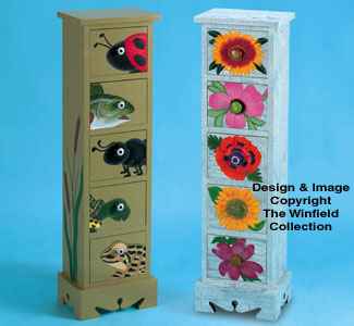 Critters & Flowers Wood Plans [CC32 & 33] (F)