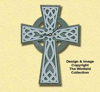 Cross Wall Clock Pattern(F)