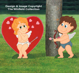 Cupid Strikes Woodcraft Pattern