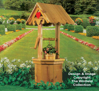 Decorative Wishing Well Wood Plans