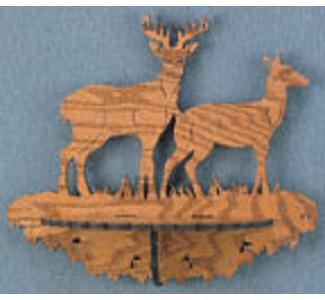 Deer Single Shelf Project Pattern