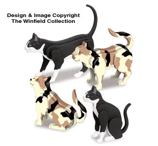 Desk Cats Pattern