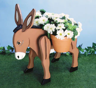 Donkey Planter Wood Project Plan