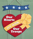 Door Troop Heart Woodcraft Pattern(F)